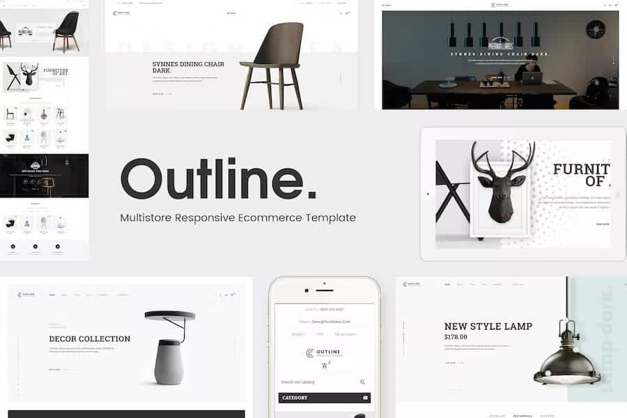 OUTLINE – RESPONSIVE FURNITURE MAGENTO THEME